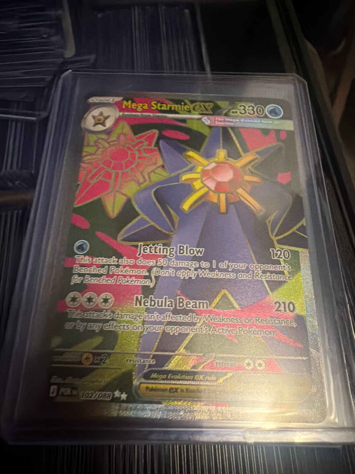 Perfect Order Mega Starmie ex Ultra Rare #102/088 | Pokémon