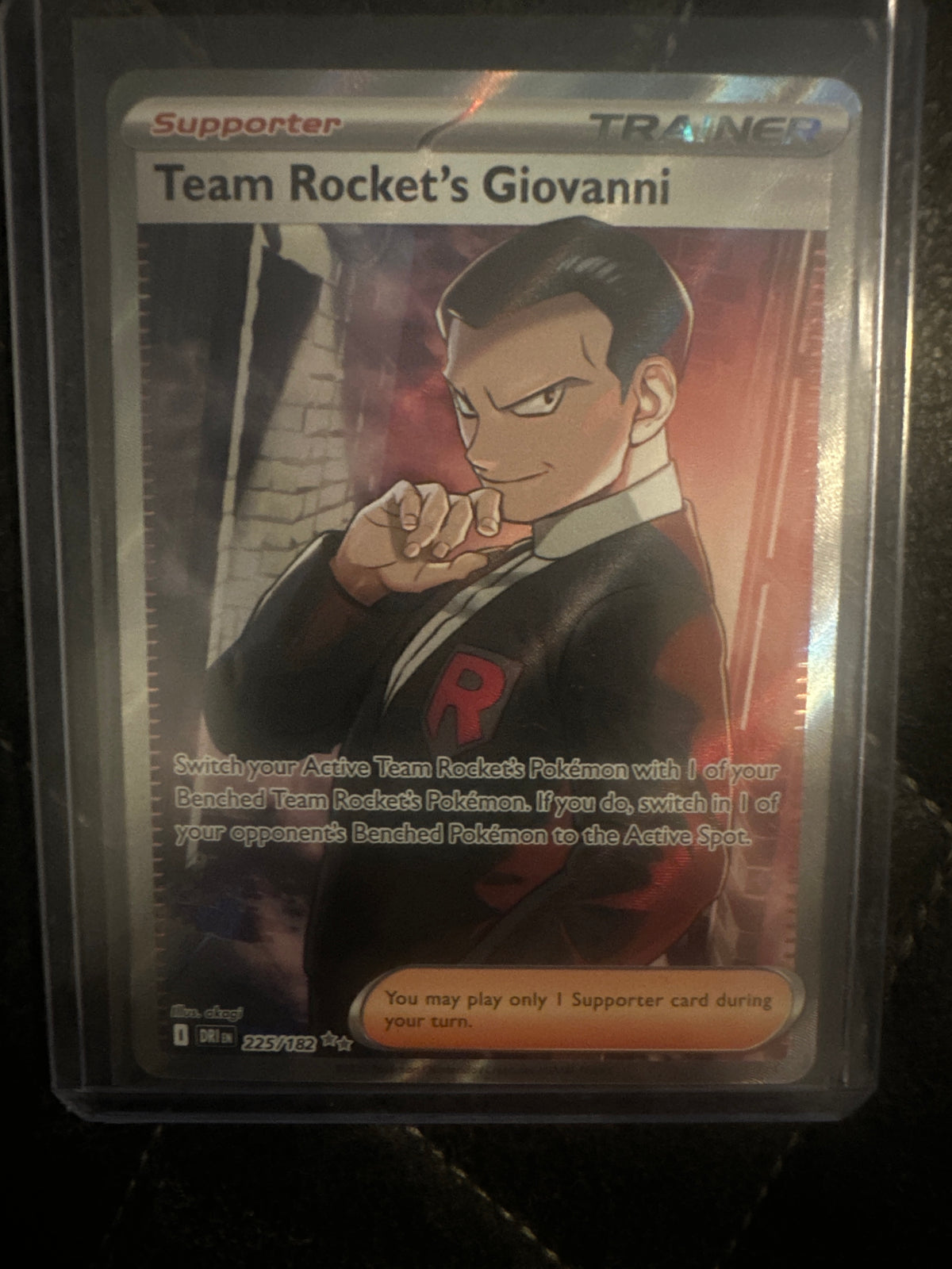 Team Rocket's Giovanni 225/182 • Destined Rivals | Pokémon #1