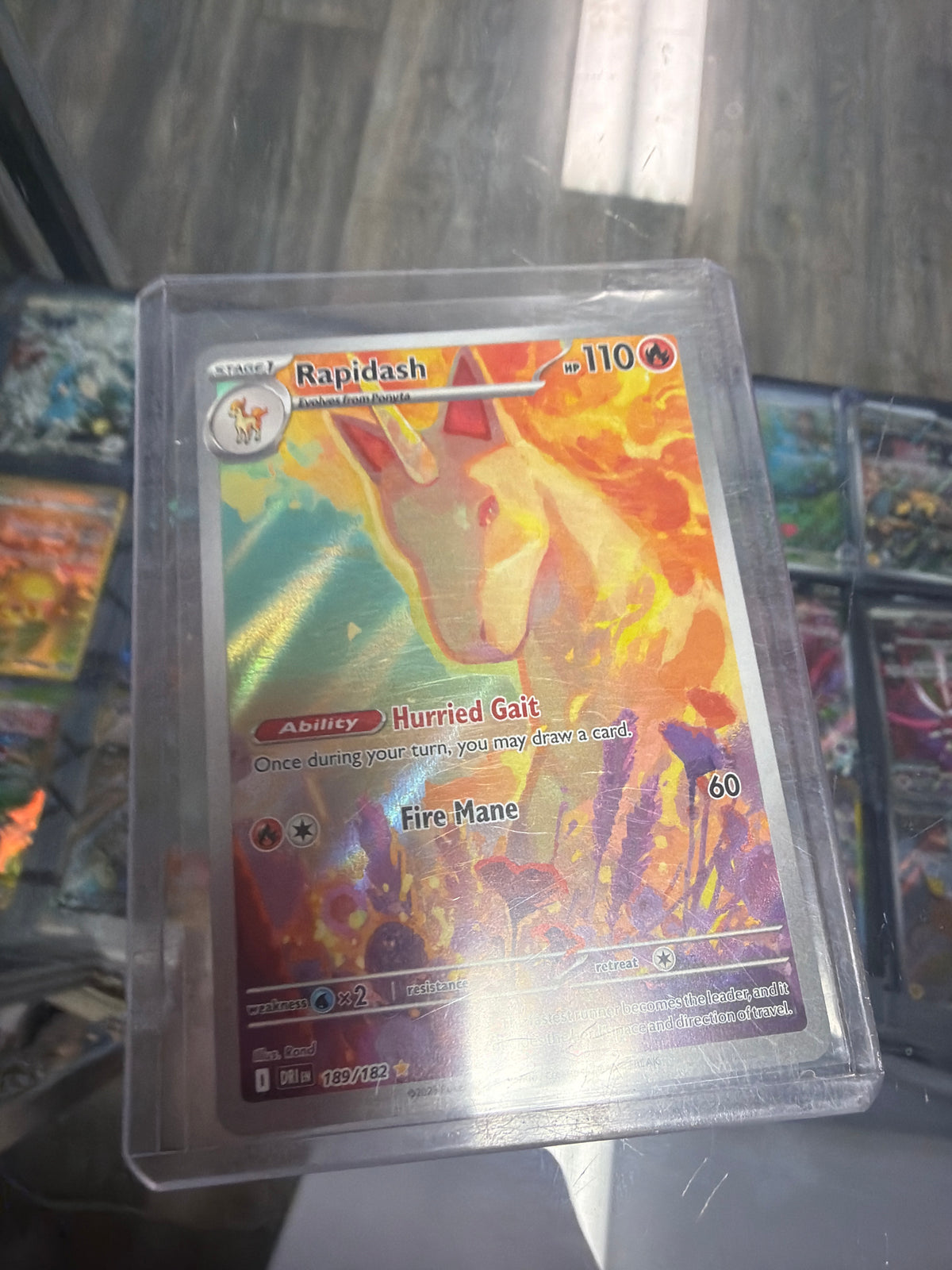 Rapidash - 189/182 - SV10: Destined Rivals (DRI