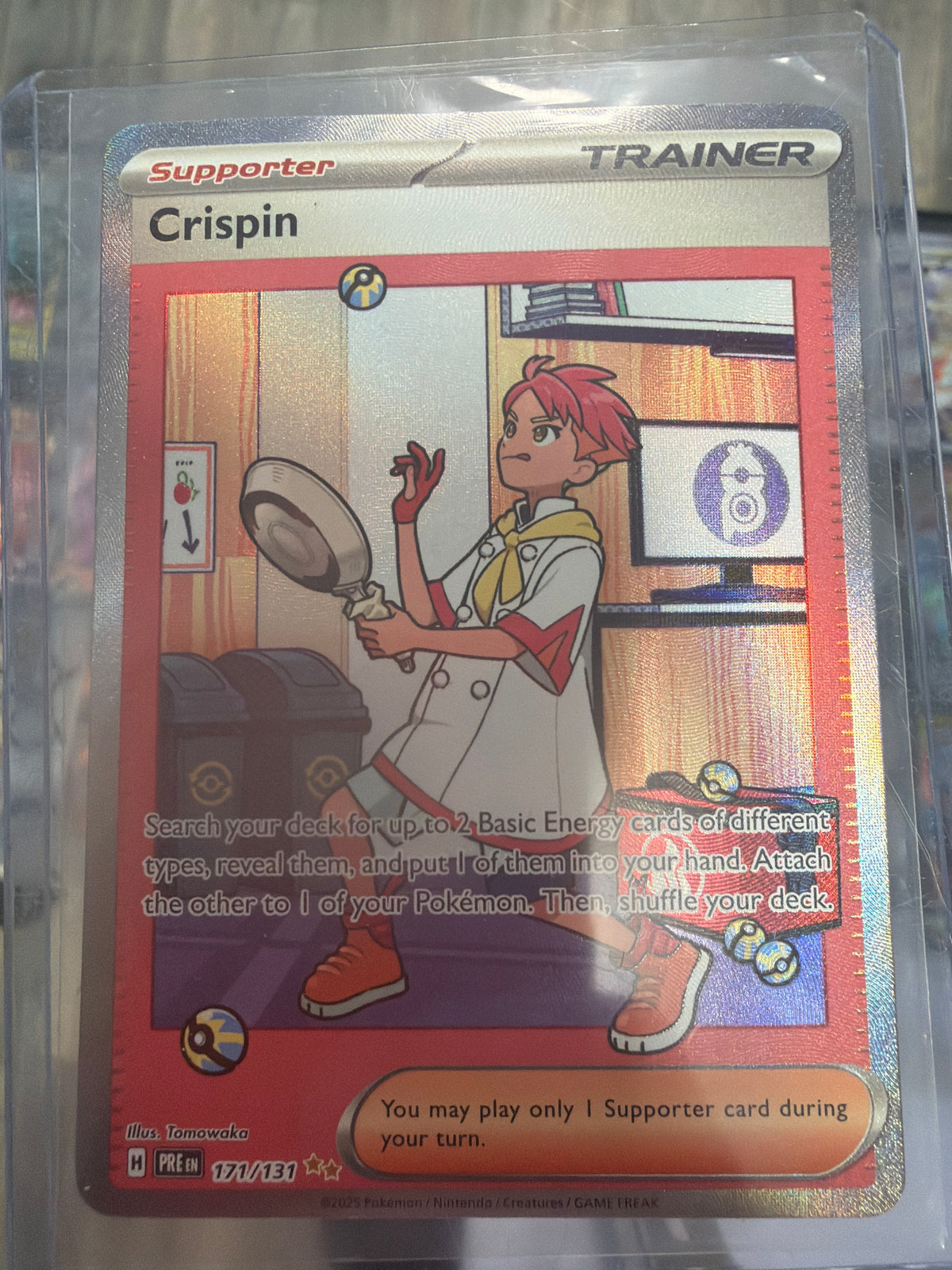 Crispin Trainer 171/131 Prismatic Evolutions | Pokémon