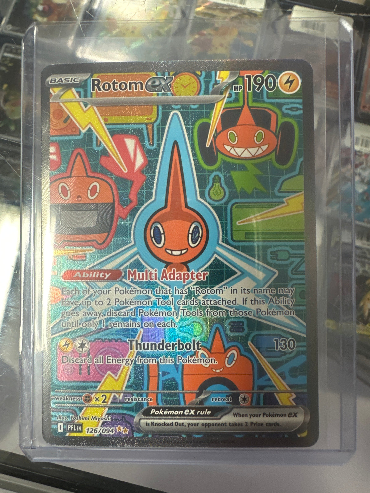 Rotom EX 126/094 • Phantasmal Flames | Pokémon