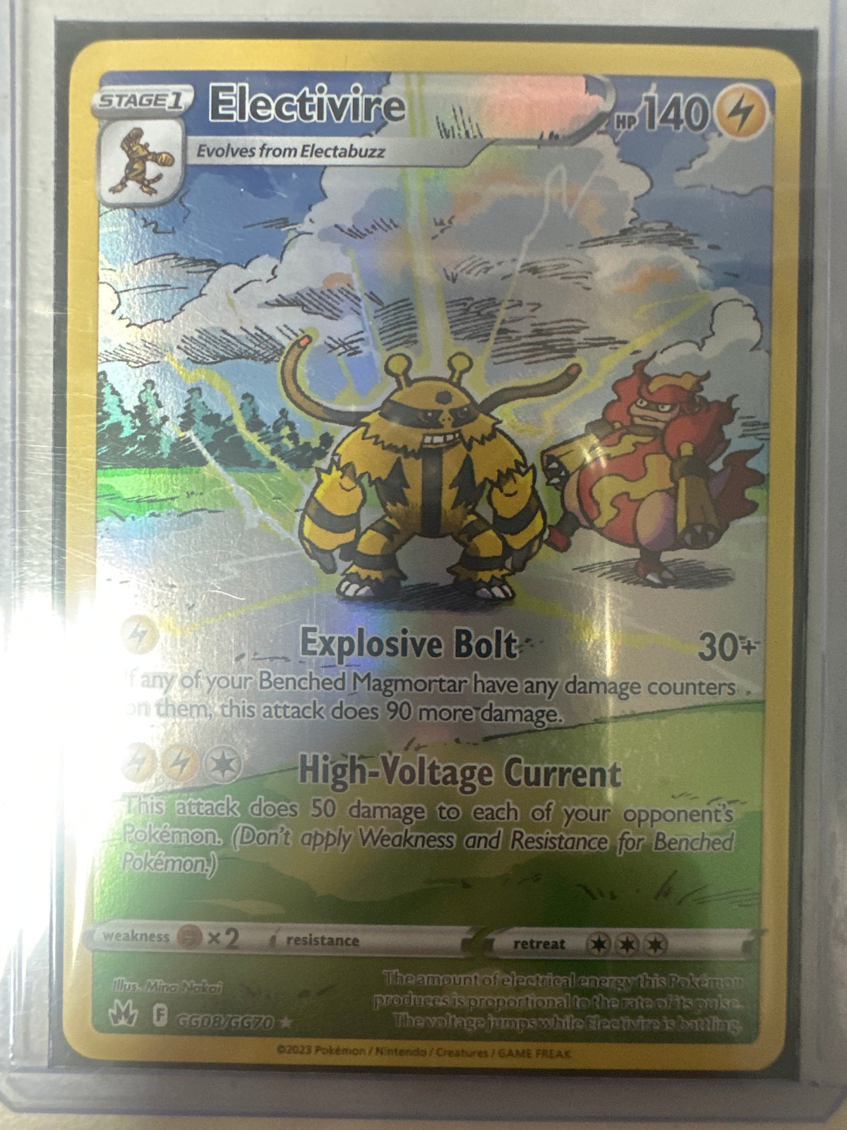 Electivire GG08/GG70 • Crown Zenith Galarian Gallery | Pokémon