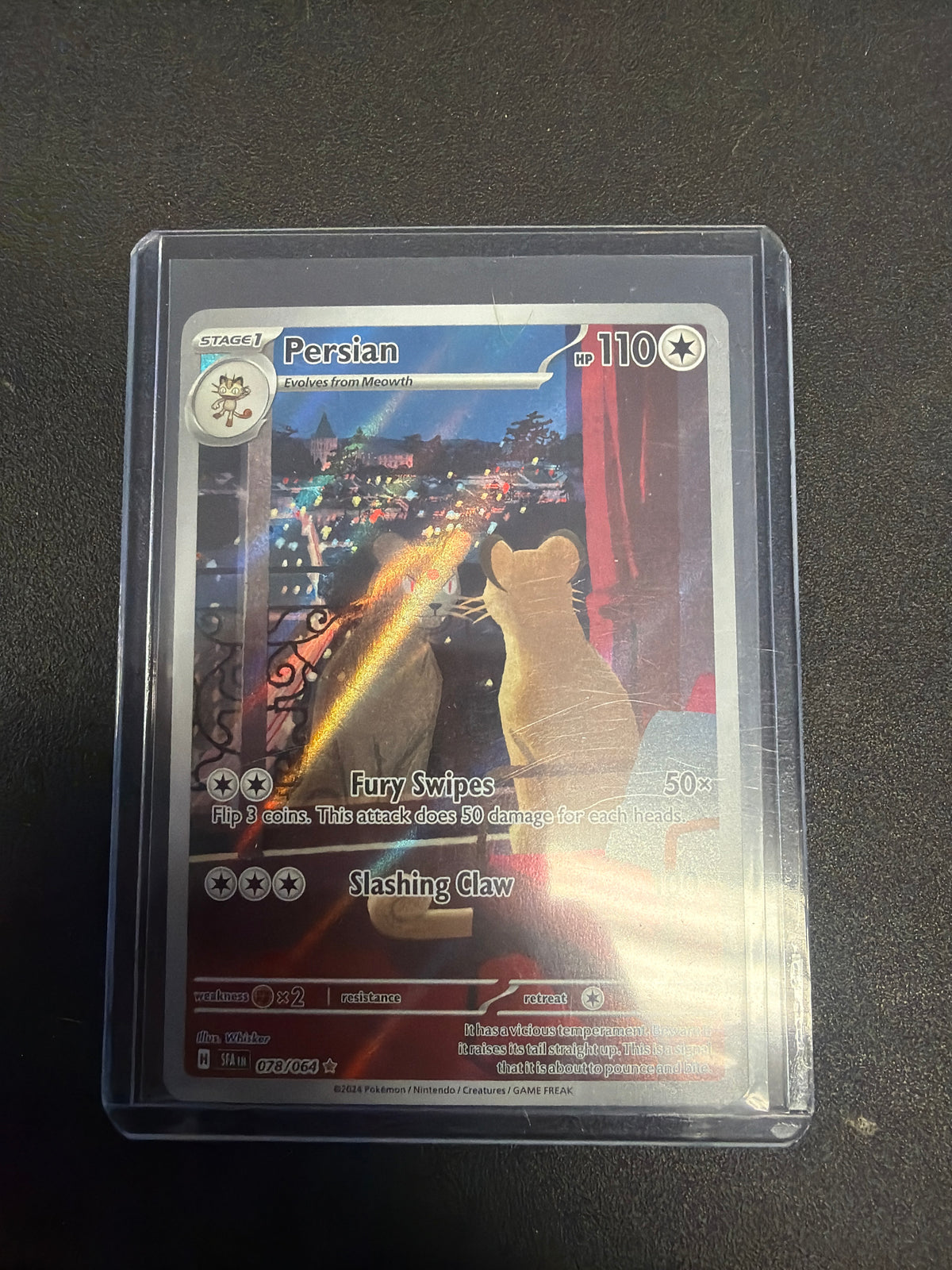 Persian 078/064 Sv: Shrouded Fable | Pokémon