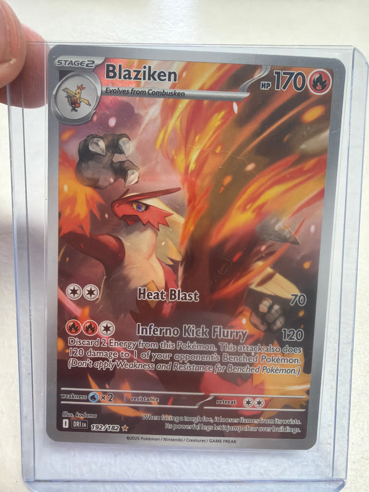 Blaziken - 192/182 - SV10: Destined Rivals (DRI) | Pokémon