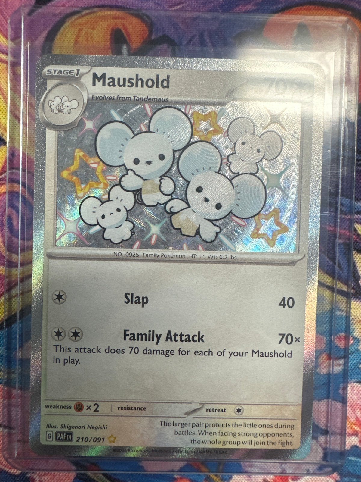 Maushold 210/091 • Paldean Fates | Pokémon