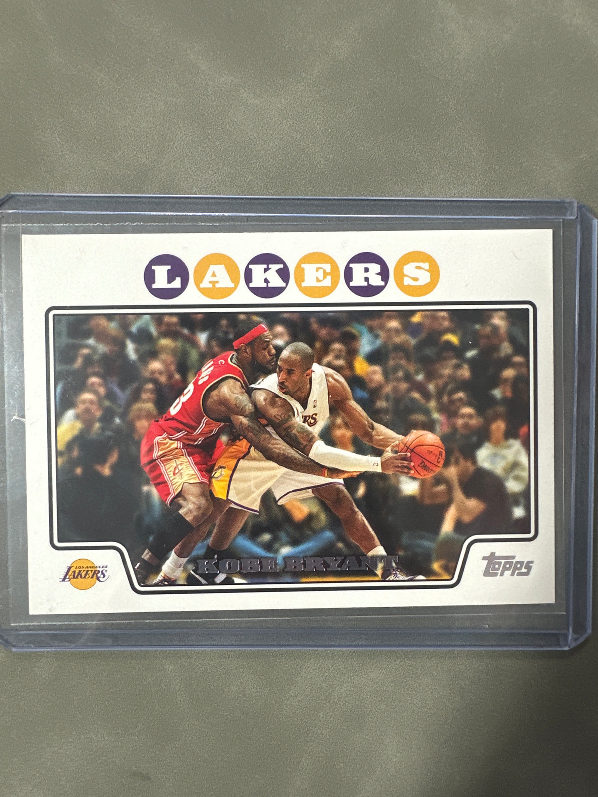 Topps 2008-09- LeBron James, Kobe Bryant #24