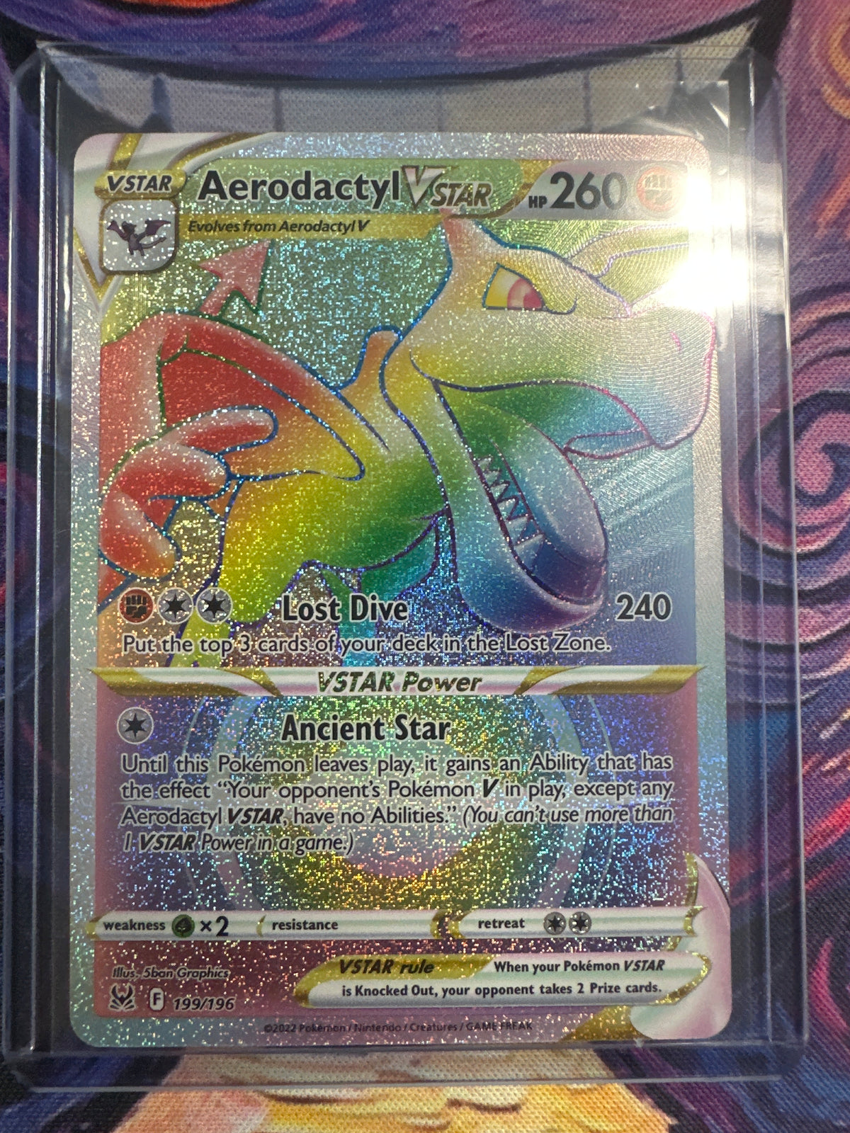 Aerodactyl Vstar 199/196 • Lost Origin | Pokémon
