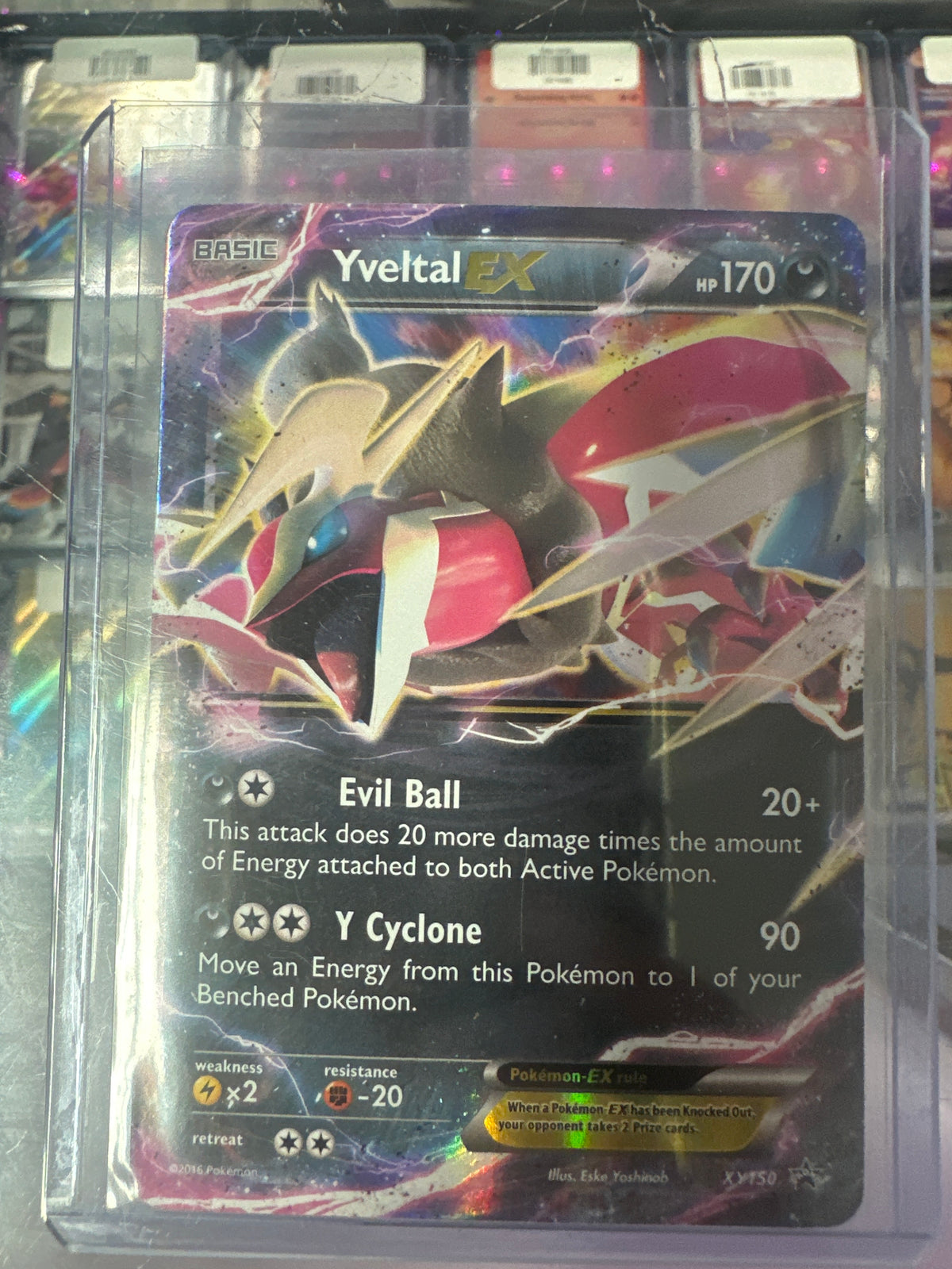 Yveltal EX XY150 Promo • XY | Pokémon