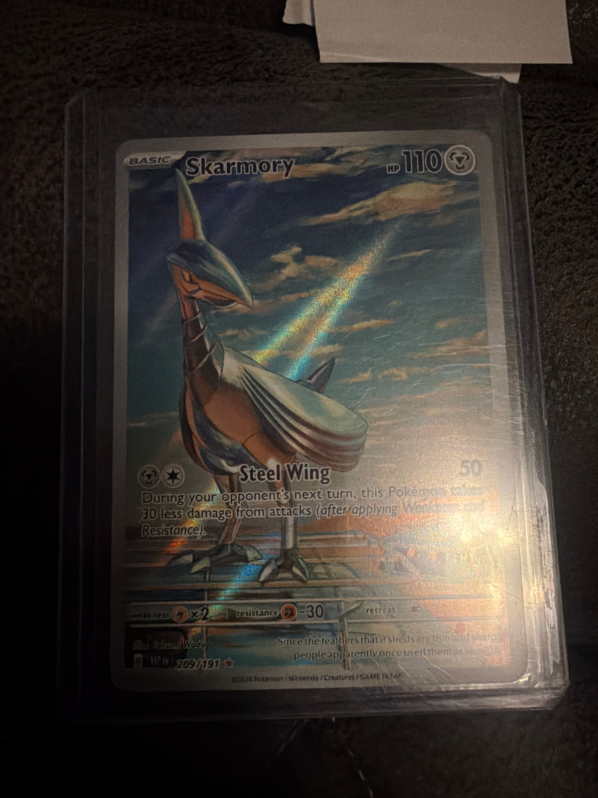 Skarmory - 209/191 - SV08: Surging Sparks (SSP) | Pokémon