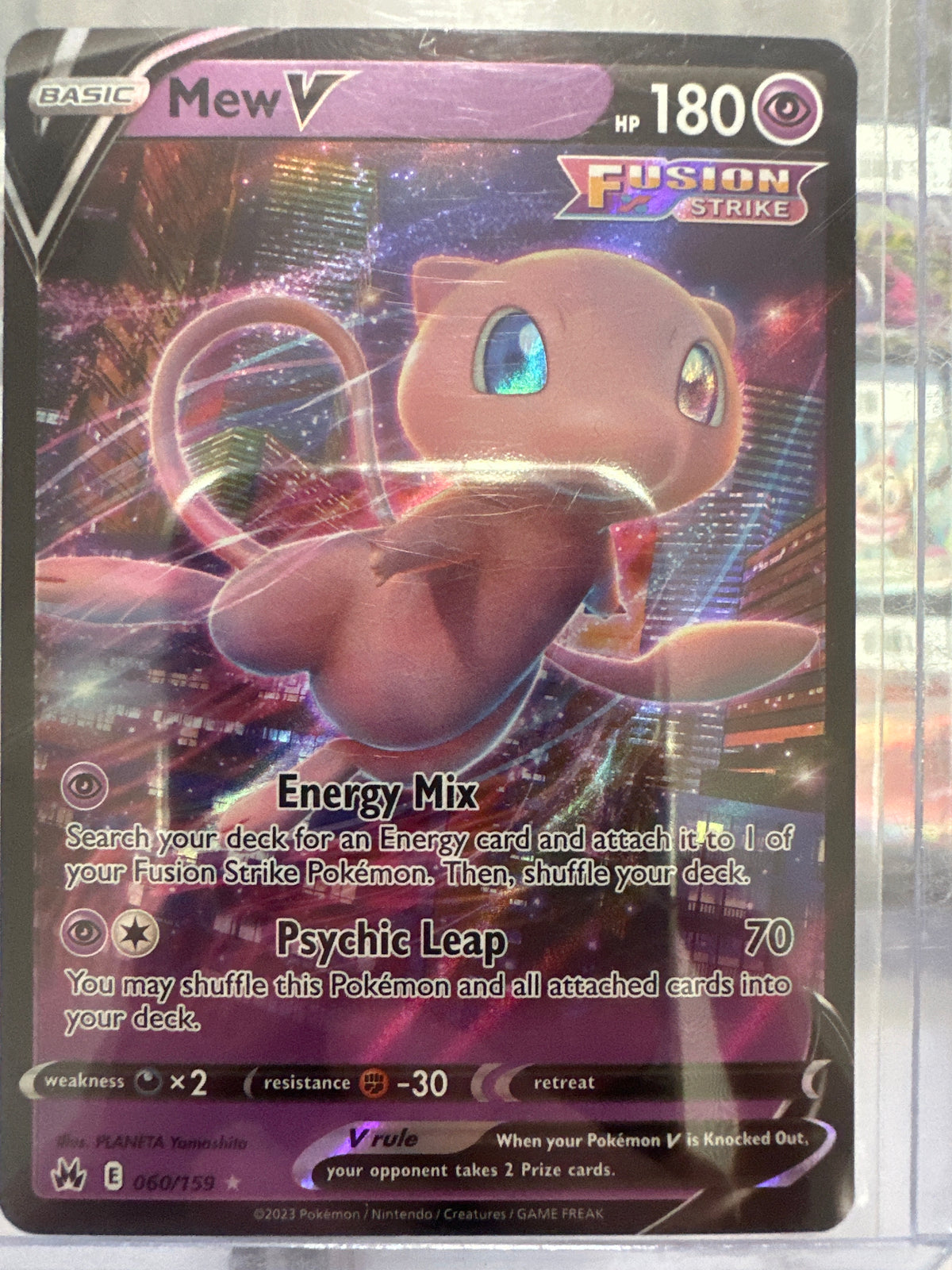 Mew V 060/159 • Crown Zenith | Pokémon