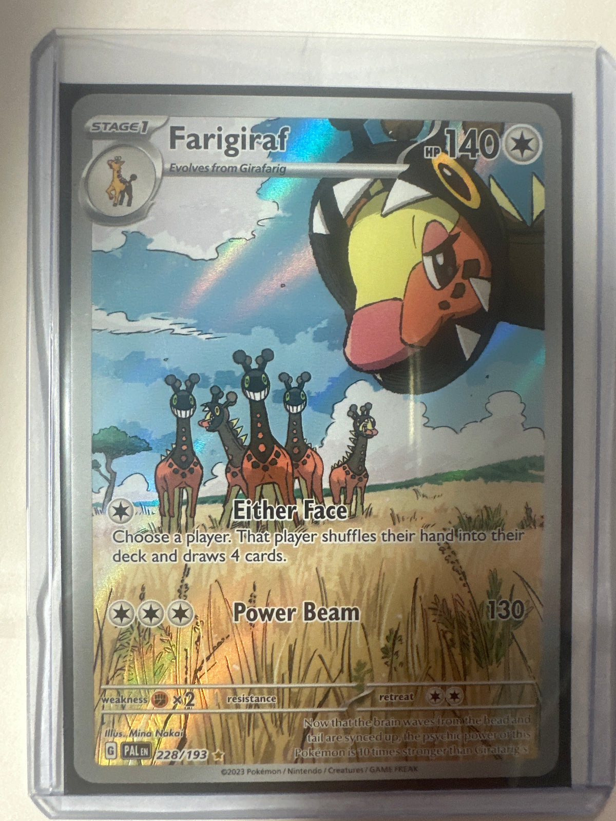 Farigiraf 228/193 • Paldea Evolved | Pokémon