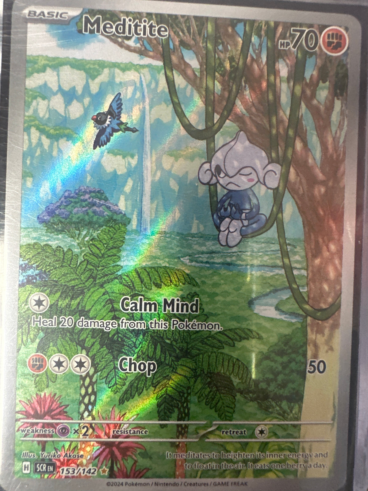 Meditite 153/142 • Stellar Crown | Pokémon