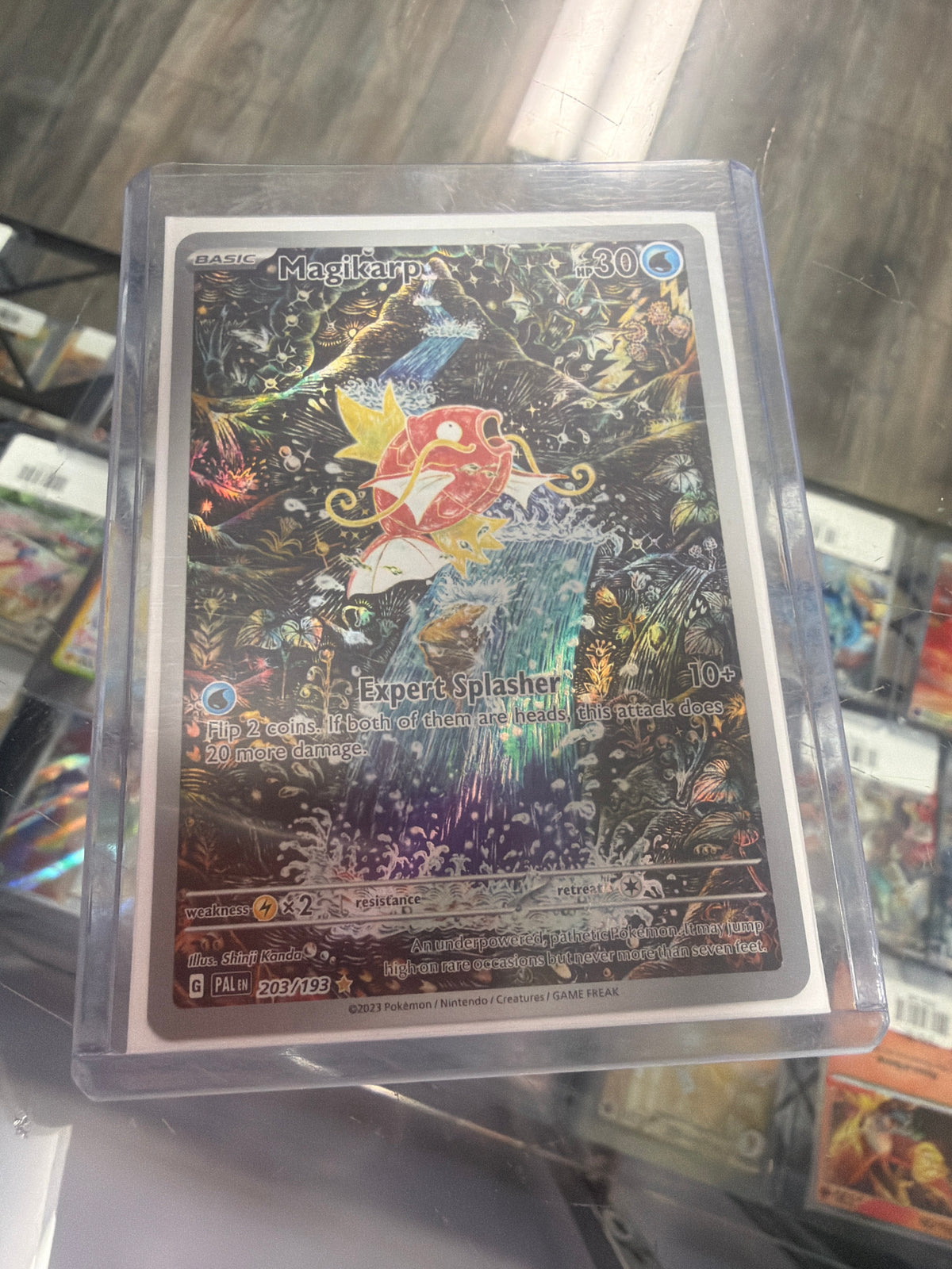 Pokémon Scarlet & Violet Paldea Evolved Holo Magikarp #203/193
