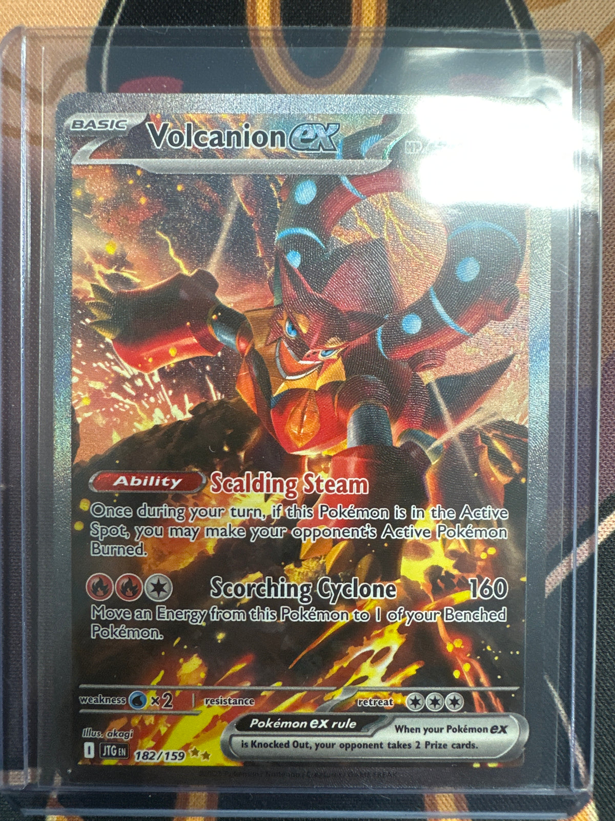Volcanion EX 182/159 • Journey Together | Pokémon