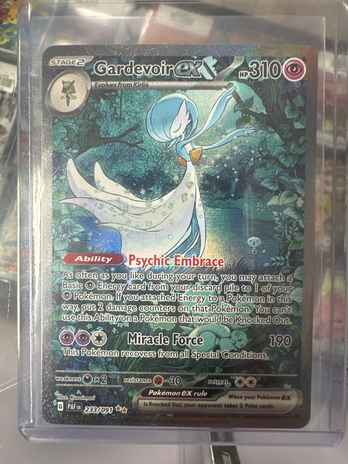Gardevoir EX 233/091 • Paldean Fates | Pokémon