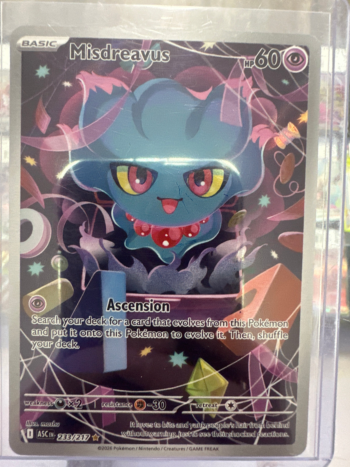 Misdreavus 233/217 • Ascended Heroes | Pokémon