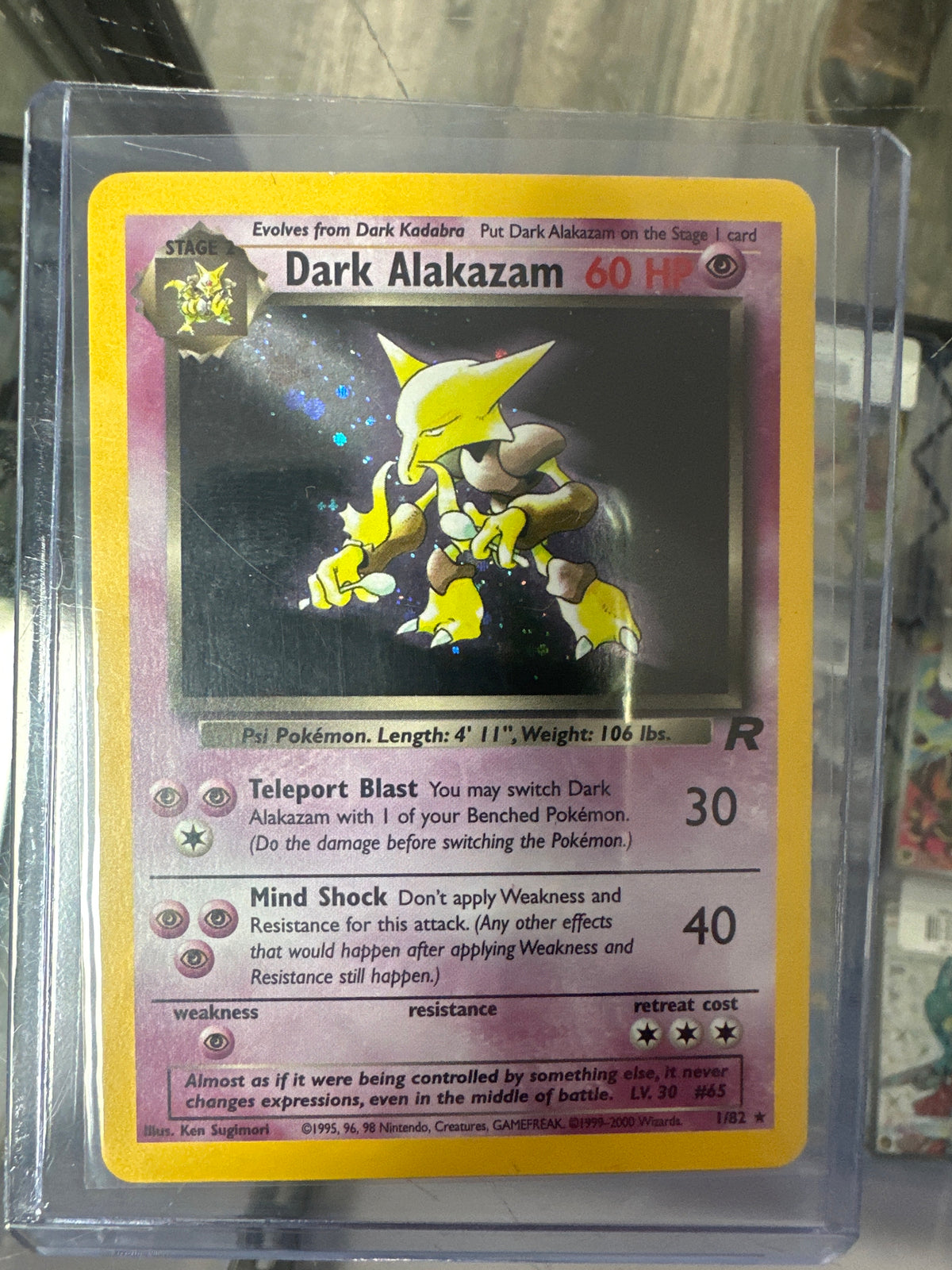 Dark Alakazam 1/82 • Team Rocket | Pokémon