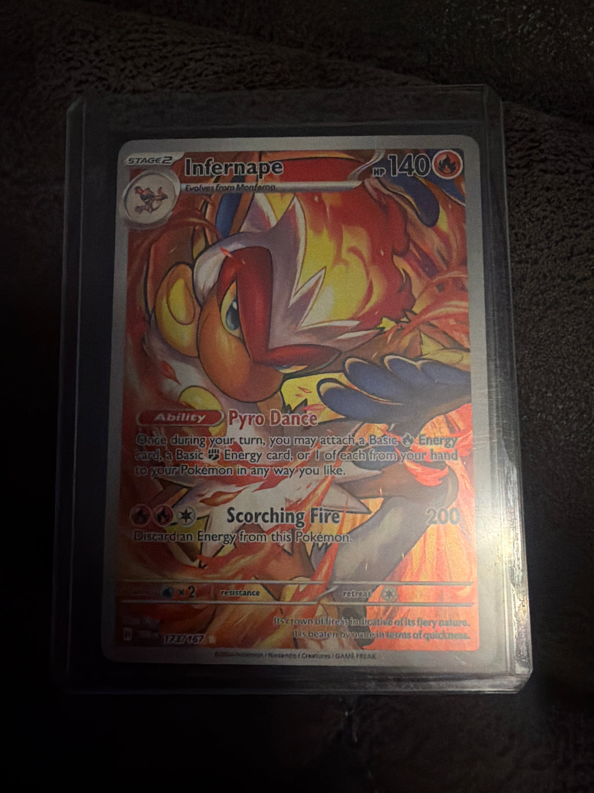 Infernape - 173/167 - SV06: Twilight Masquerade (TWM) | Pokémon