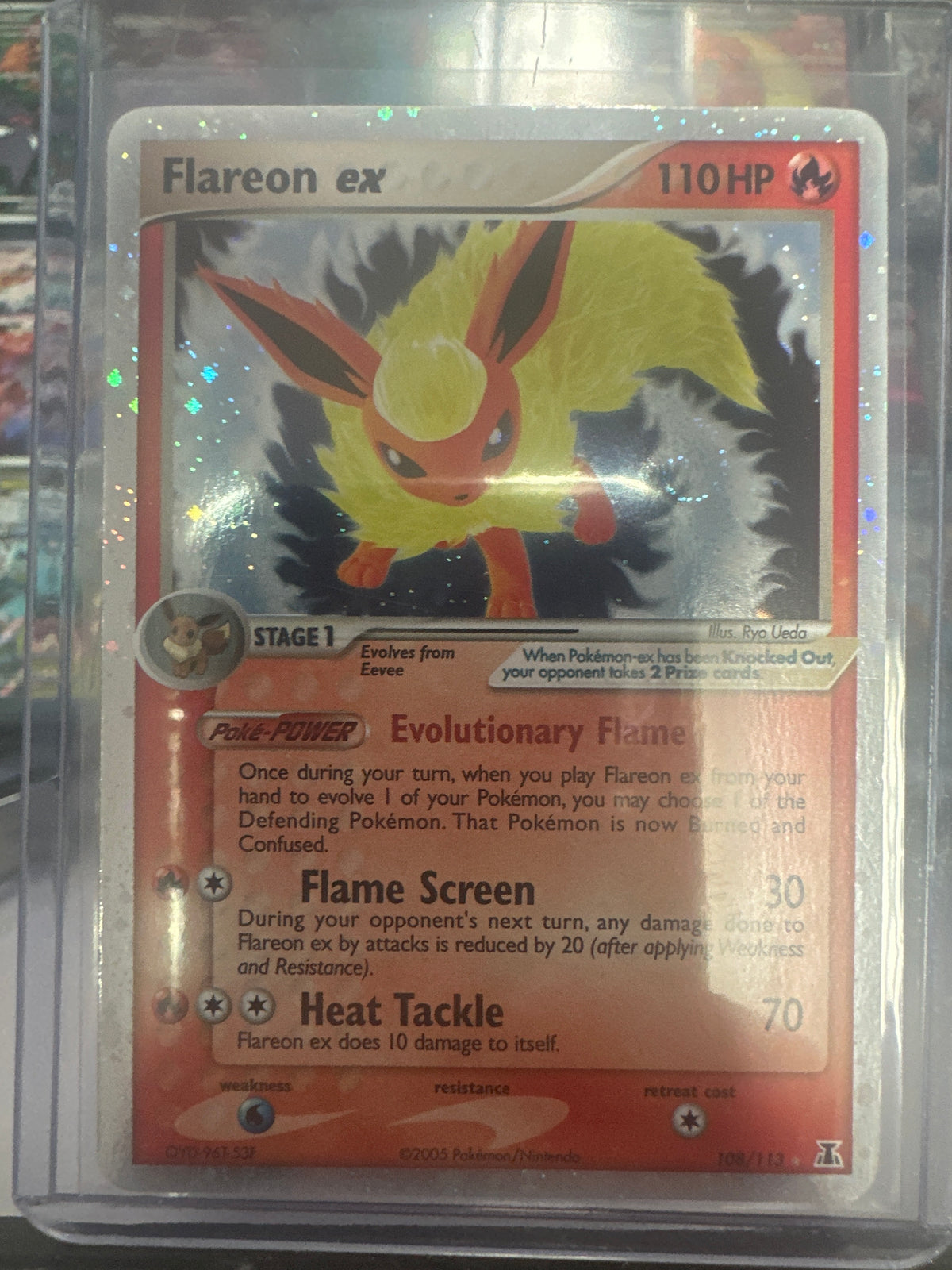 Flareon EX 108/113 • EX Delta Species | Pokémon