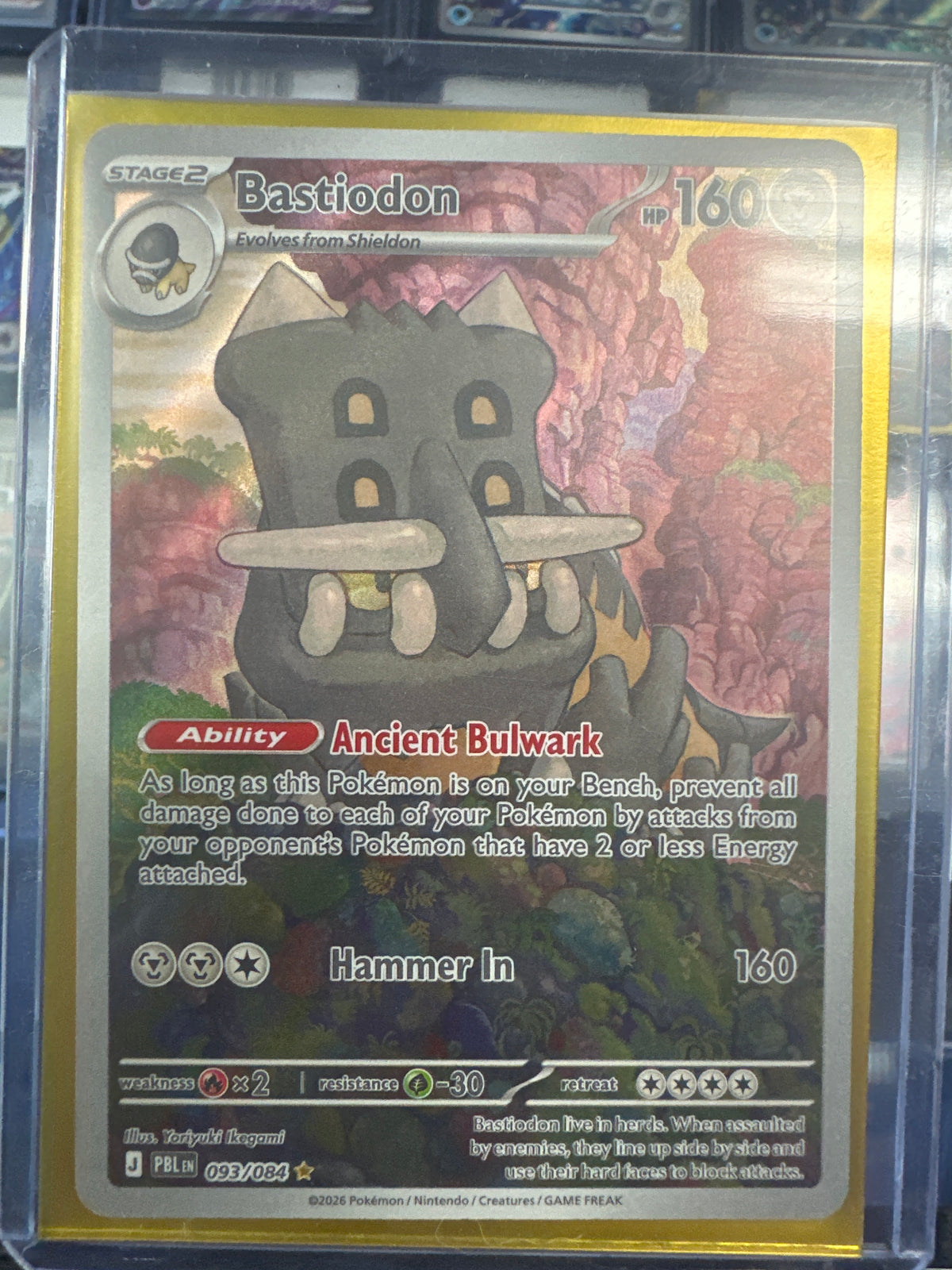 Bastiodon 093/084 • Pitch Black | Pokémon