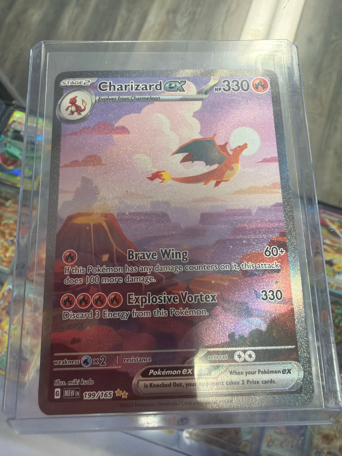 Charizard EX - 199/165 • 151 | Pokémon