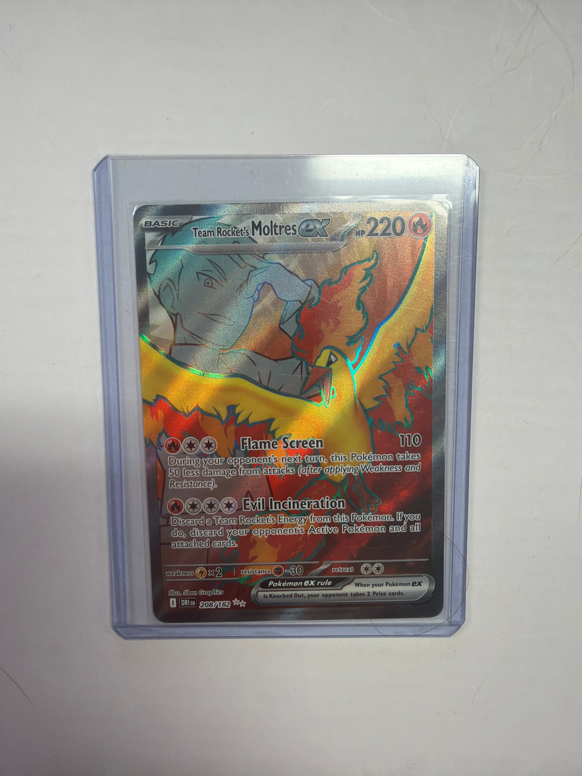 Team Rocket's Moltres ex 208/182 Destined Rivals | Pokémon