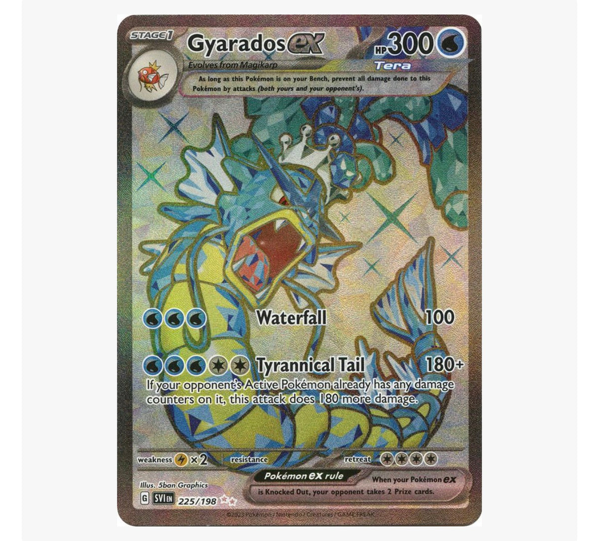 Gyarados ex - 225/198 - SV01: Scarlet & Violet Base Set (SVI)