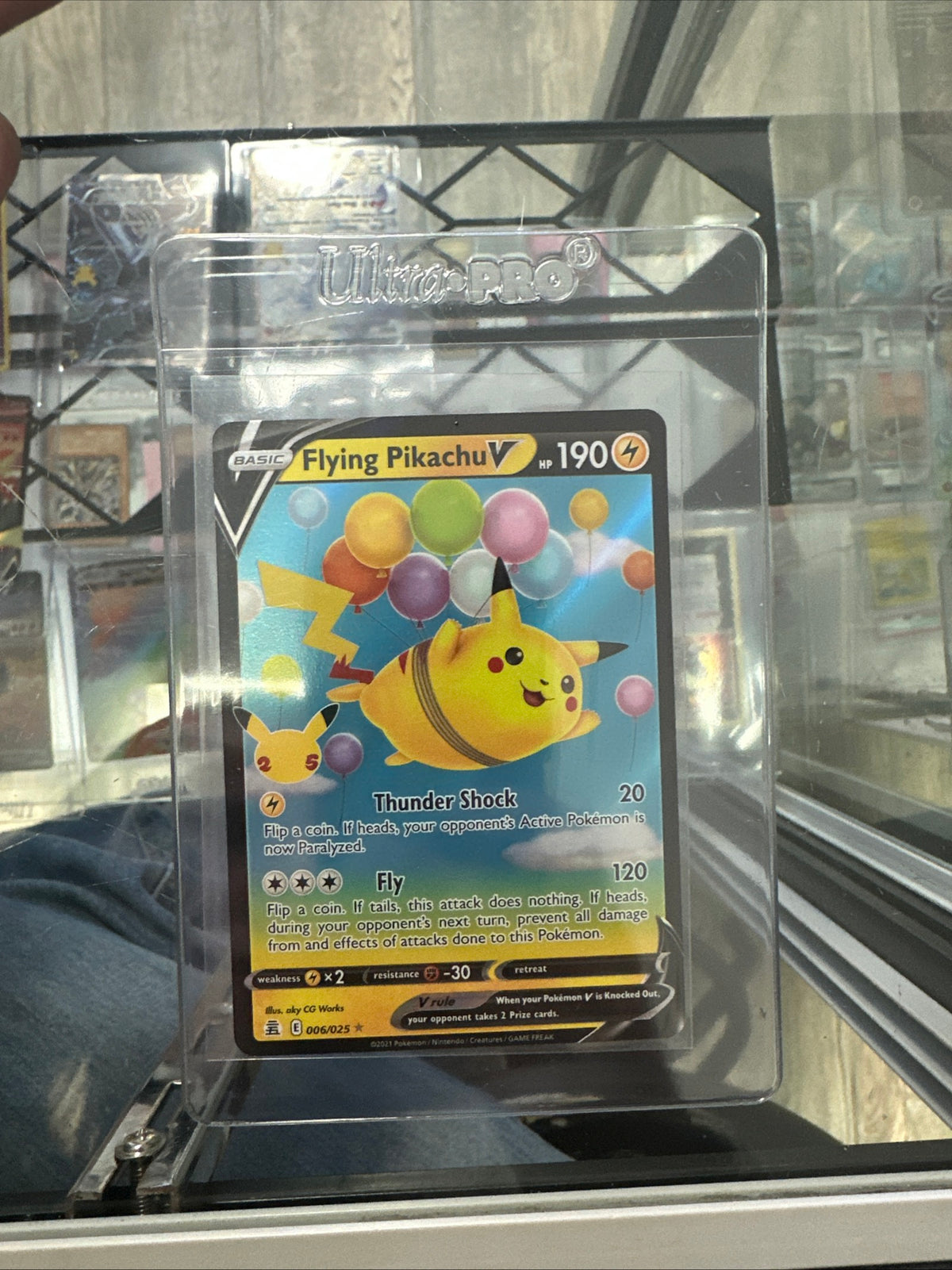 Flying Pikachu V 006/025 | Pokémon