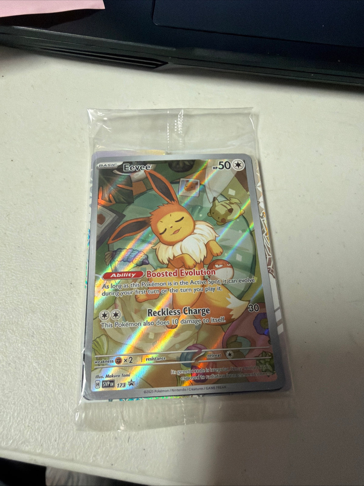 Eevee Black Star Promo 173 Prismatic Evolutions | Pokémon