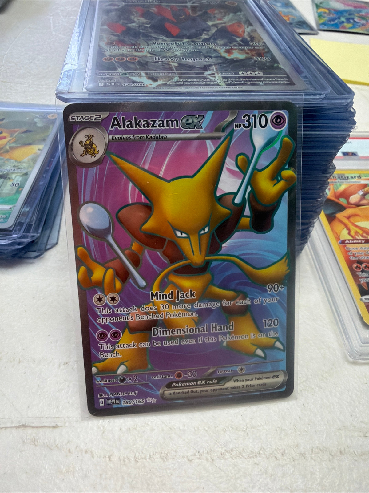 Alakazam ex 188/165 • 151 | Pokémon